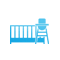 Loan of baby chairs and coat